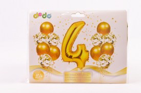 Bouquet 13 globos dorados con numero 4.jpg